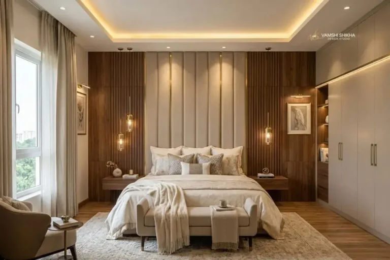 luxury interior bedroom design in Hyderabad